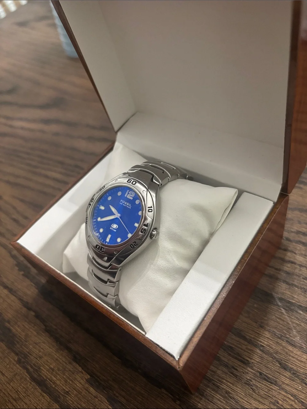 Fossil Blue Men’s Stainless Steel Watch